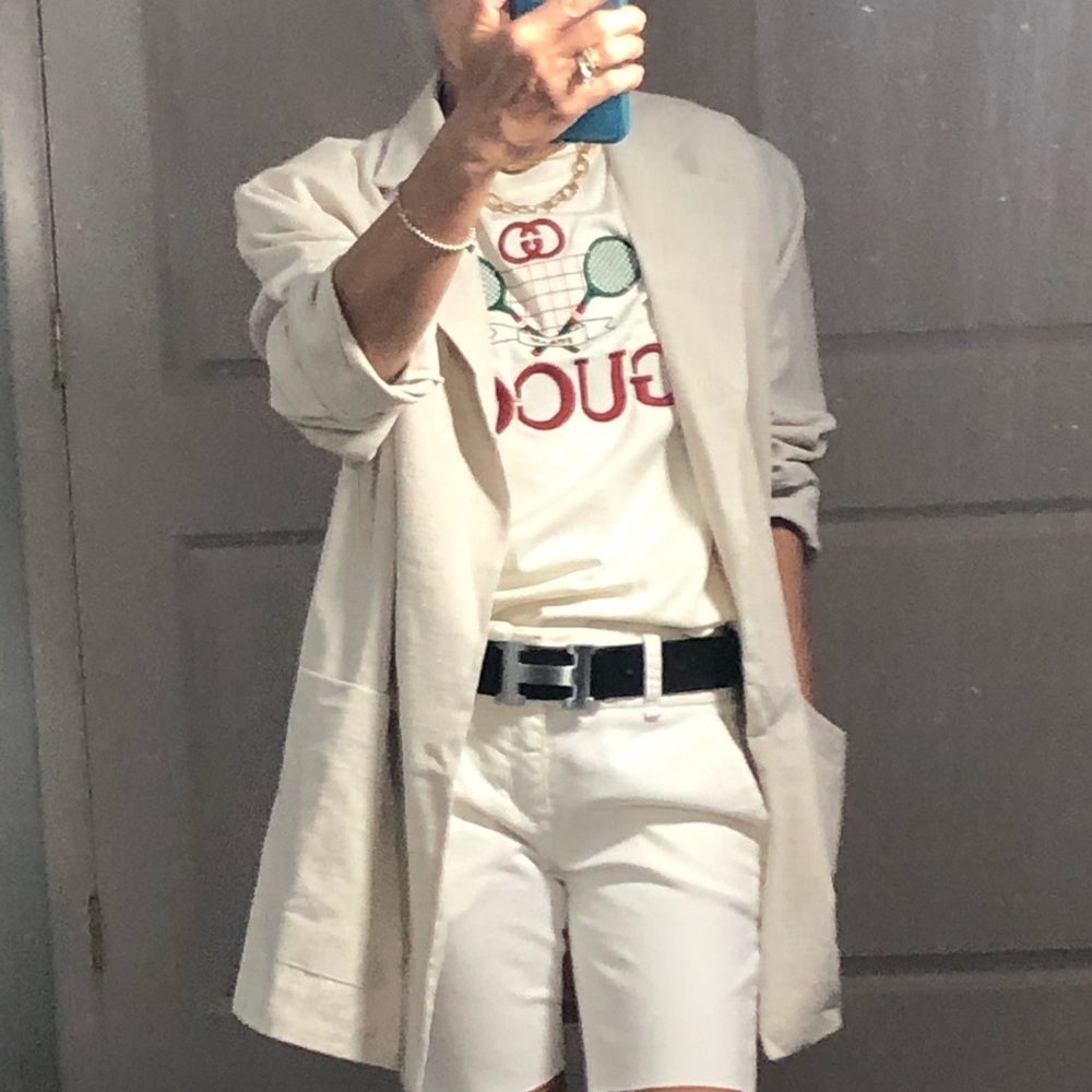 Linen Open Jacket